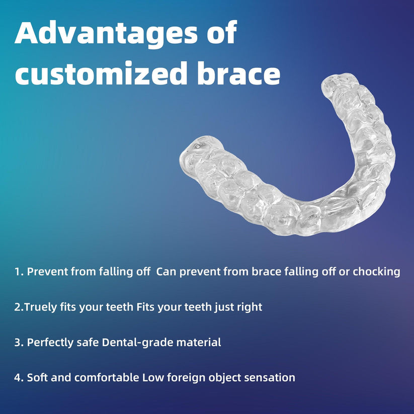 at-Home Custom 2-Pack Mouth Teeth Night Guard Kit,Night Guard for ...