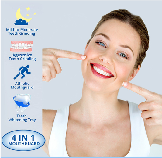 Thermoplastic dental trays, invisible orthodontic retainers, multi-functional anti-snoring and anti-grinding night guards/mouthguards.