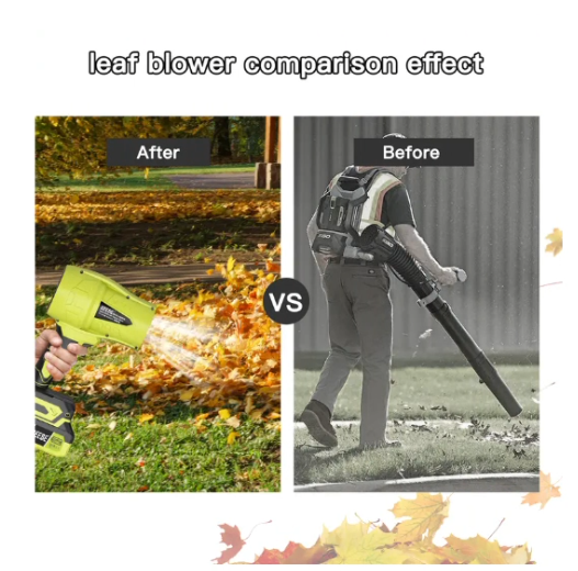 Handheld Cordless Turbo Jet Leaf & Snow Blower, Portable Air Duster for Car Drying