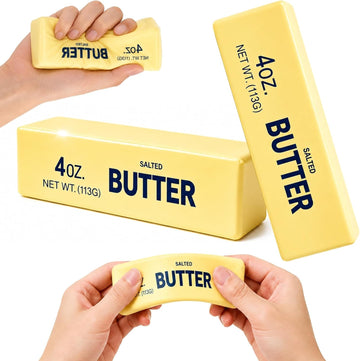 2 Pack Soft Butter Squishies Sensory Stress Relief Fidget Toys