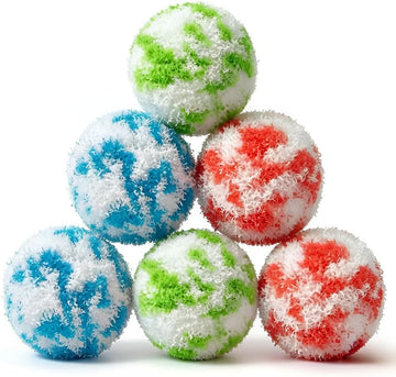Non-Scratch Magic Cleaning Scrubber Balls for Dishes & Bathroom Surfaces