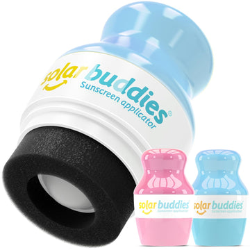Dual‑Color Sunscreen Roll‑on Applicator Sponge