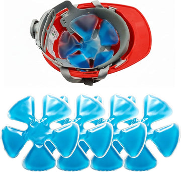 Reusable Hat Cooling Gel Ice Packs 4 Pack, Cold Therapy Head Inserts
