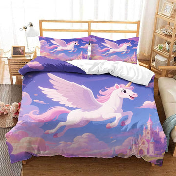 3‑Pieces Kids Bedding Set, Quilt Cover, Twin/Full/Queen/King Size