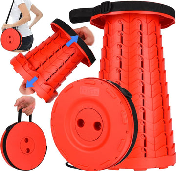 400lbs Retractable Telescopic Foldable Stool for Outdoor Camping Fishing