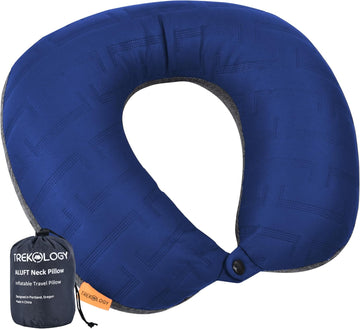 Inflatable Travel Neck Support Air Pillow for Plane Trips